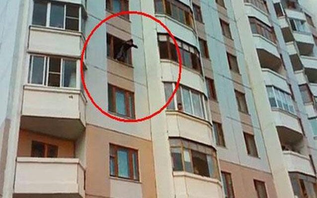 14-cü mərtəbədən yıxılan qız sağ qaldı